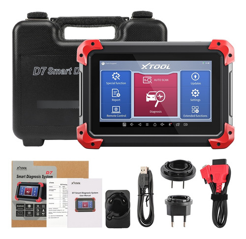 Scanner Automotivo Xtool D7 Obd2 Ferramenta Chave Prog Codif